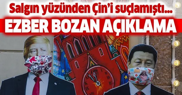 Trump'dan ezber bozan korona açıklaması