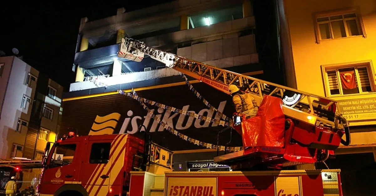 Istanbul Kartal Da 3 Katli Otoparkta Yangin Takvim