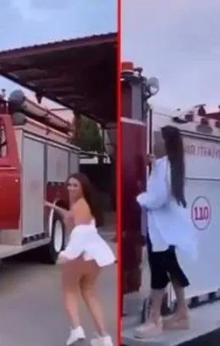 İzmir itfaiyesinde skandal görüntüler! Bunun sorumlusu kim? Soruşturma başlatıldı