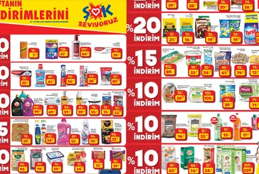 ŞOK 3-9 Ocak 2024 aktüel ürünler kataloğu satışta! Ayçiçek yağı 42,50! %10 indirimle bulgur 16,50 , pirinç 32,90 , un 62,50...