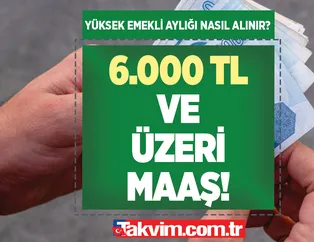 SSK, Bağkur, 4C'liye yüksek maaş için garanti 3 formül! Emeklilikte en az 6.000 TL maaş alabilirsiniz! 2000 yılı ve öncesinde emekli olanlar...