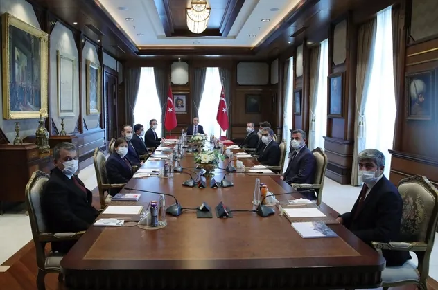 Son dakika: Başkan Erdoğan AA Yönetim Kurulu üyelerini kabul etti