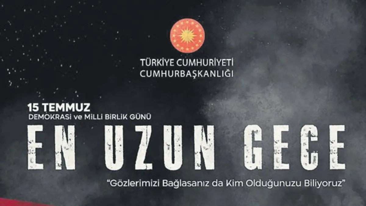 15 Temmuz destanı “En Uzun Gece” Cumhurbaşkanlığı Külliyesi’nde sahneleniyor