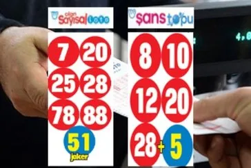 Şans Topu büyük ikramiye verdi