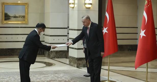 Tayland, Mali, Yemen ve Yeni Zelanda büyükelçilerinden Başkan Erdoğan'a güven mektubu