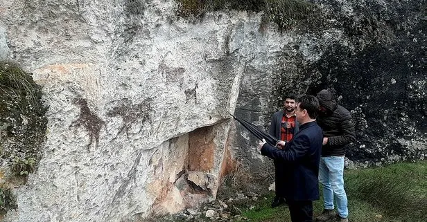 Milyonlarca yıl öncesine ait sanıldı! Gerçek ortaya çıktı! Adıyaman’daki kaya resimleri...