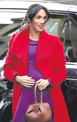 Meghan Markle doğum için gün sayıyor