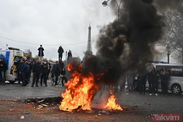 Paris'teki son gösterilerin faturası ağır oldu - 14
