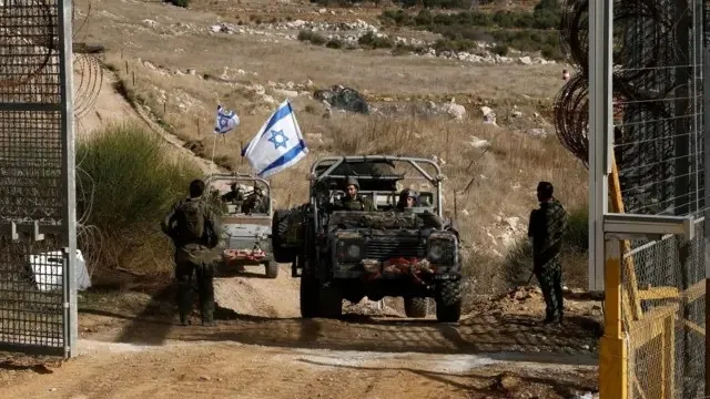 İsrail askeri araçları Suriye'nin güneyindeki hareketleri (Takvim.com.tr)