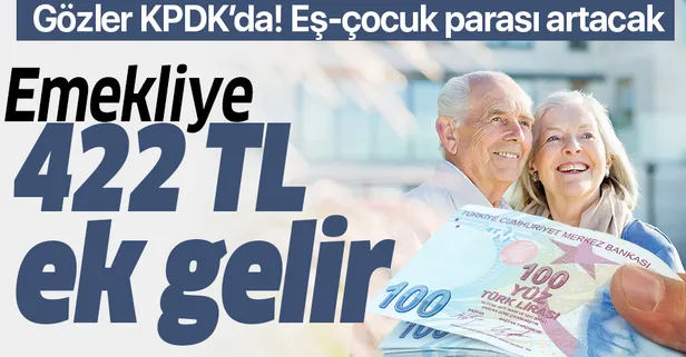 Emekliye 422 lira ek gelir | 2020 güncel eş ve çocuk yardımı ne kadar olacak?