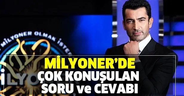 Kim Milyoner Olmak İster'de dikkat çeken soru!