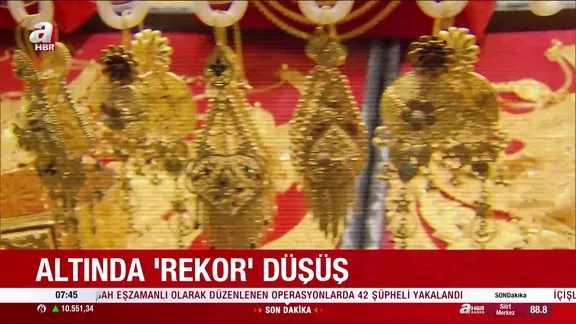 Altında sert düşüş! Kuyumcular tıklım tıklım, altın bulmak zorlaştı