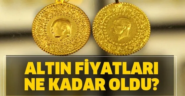 Çeyrek ve gram altın ne kadar oldu?