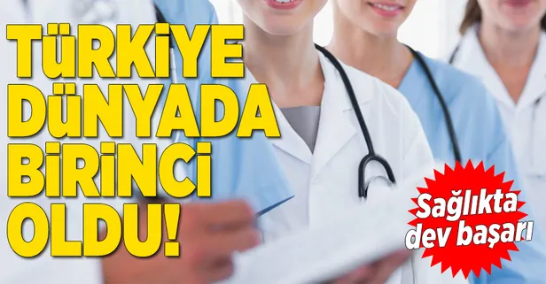 Sağlıkta dev başarı