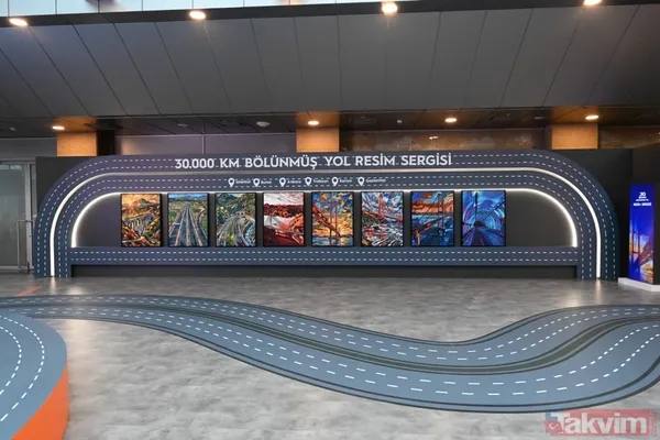 Başkan Erdoğan Karayolları Gayret ve Liderlik Sergisi'ni gezdi - 16