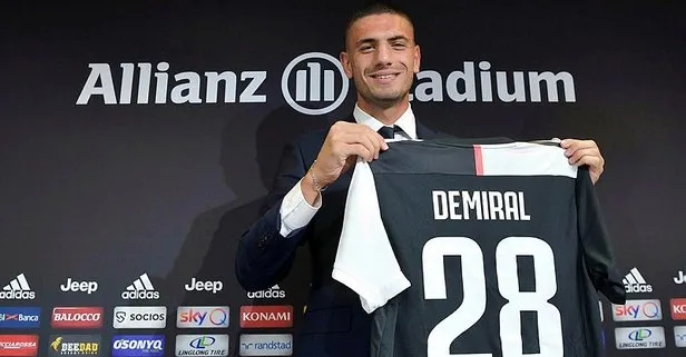 Juventus yeni transferi Türk yıldız Merih Demiral’ı tanıttı