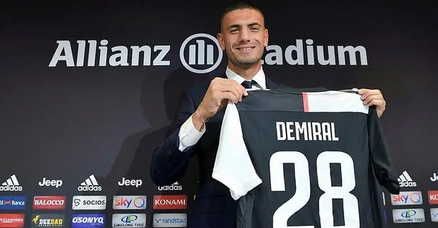 Juventus Merih Demiral'ı tanıttı