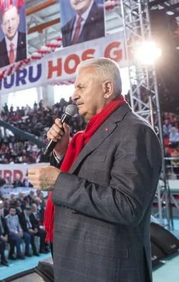 Başbakan Yıldırım Erzincan'da konuştu