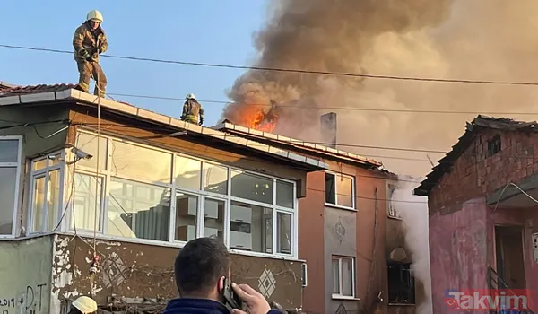 Mahalleyi sokağa döken yangın: Maltepe'de alevler yükseldi - 1