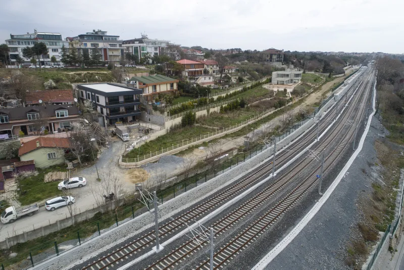 Gebze-Halkalı Banliyö Tren Hattı ilk yolcularını taşıdı - 11