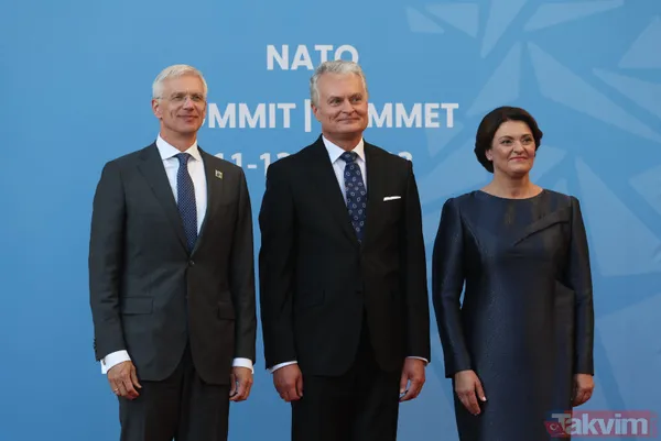 Başkan Erdoğan ve eşi Emine Erdoğan NATO Zirvesi kapsamında düzenlenen resmi akşam yemeğine katıldı - 21