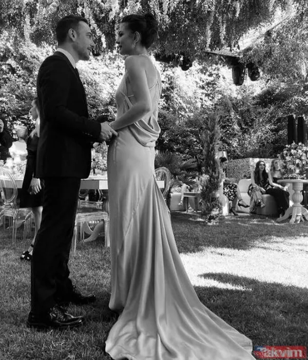 Oğuzhan Koç’la evlenen Demet Özdemir'in gelinliğine halı kaydırmaz benzetmesi - 4