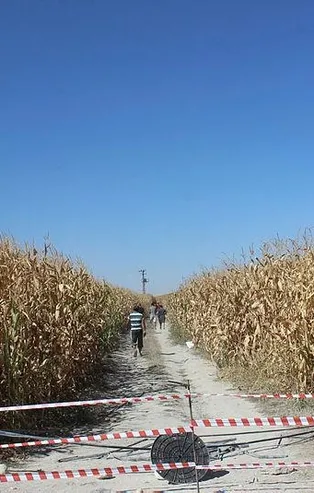 Konya'da yeni obruk oluştu