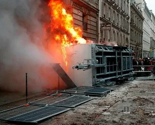 Son dakika: Fransada çok sert polis müdahalesi