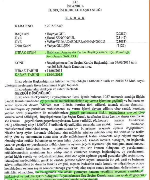 Mühürsüz oy talebi CHP ve HDP’nin çıktı-3