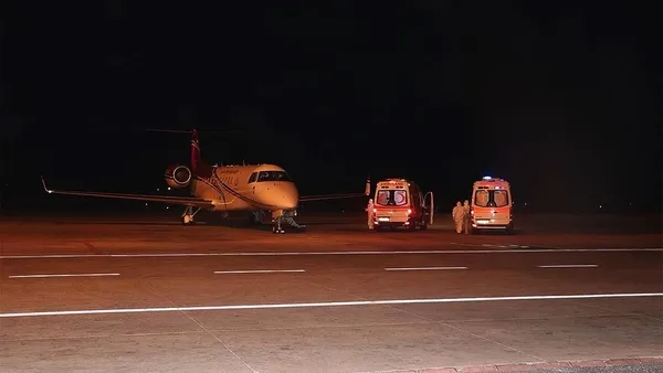 KKTC’deki Kovid-19 hastalarının Türkiye’ye nakli başladı-1