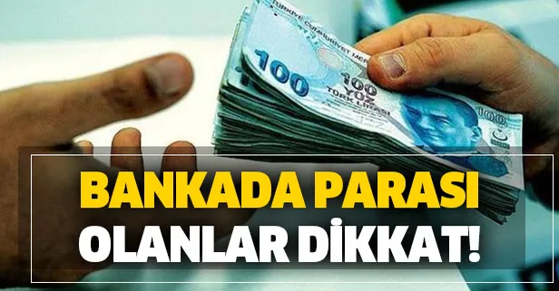 Bankada Parasi Olanlar Dikkat Bankalarda Zaman Asimina Ugrayan Hesaplar Icin Son Tarih Ne Zaman Takvim