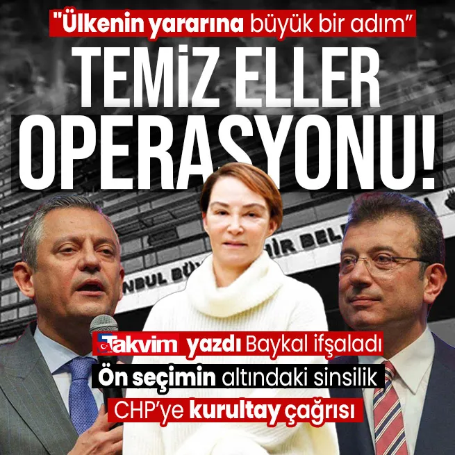 Aslı Baykaldan İmamoğlunun gözaltına alınmasına ilişkin açıklama: Temiz siyaset için büyük adımlar | CHPye kurultay çağrısı