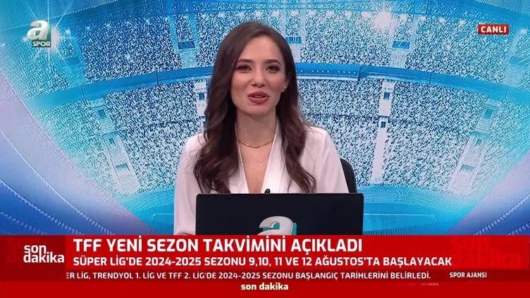 TFF yeni sezon takvimini açıkladı