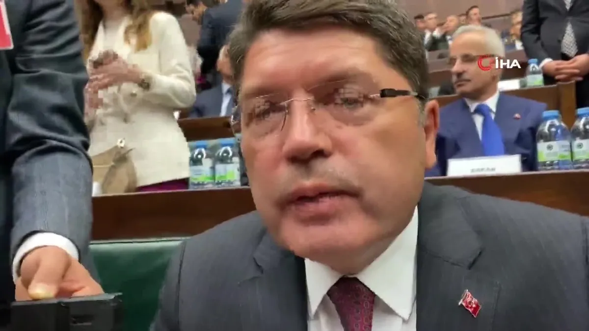Adalet Bakanı Yılmaz Tunç'tan Yargı reformu açıklaması