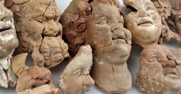 2 bin 100 yıllık büstler bulundu