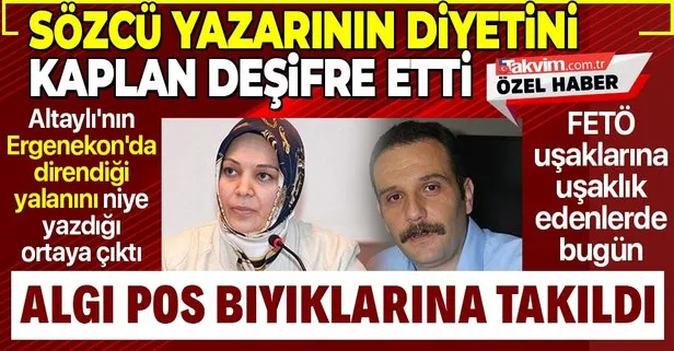 Sözcü yazarı Aytunç Erkin, Fatih Altaylı’nın Ergenekon’da direndiği yalanını ortaya attı! Hilal Kaplan gerçeği açıkladı