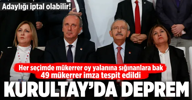 CHP'de imza skandalı! Adaylığı iptal olabilir