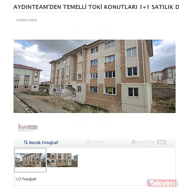 200, 312, 385 BİN TL'ye 120 ay vadeli ev alın! 11.500 TL peşinatla Ankara'da 238 m2 daire! Müstakil, bahçeli, geniş satılık ev arayanlara... - 6