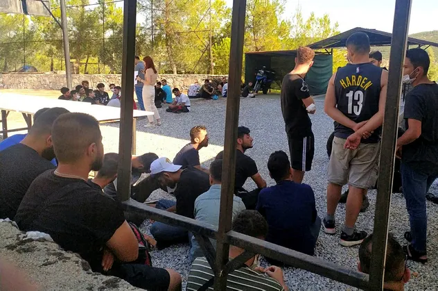 Muğla'da ormanda 55 kaçak göçmen yakalandı