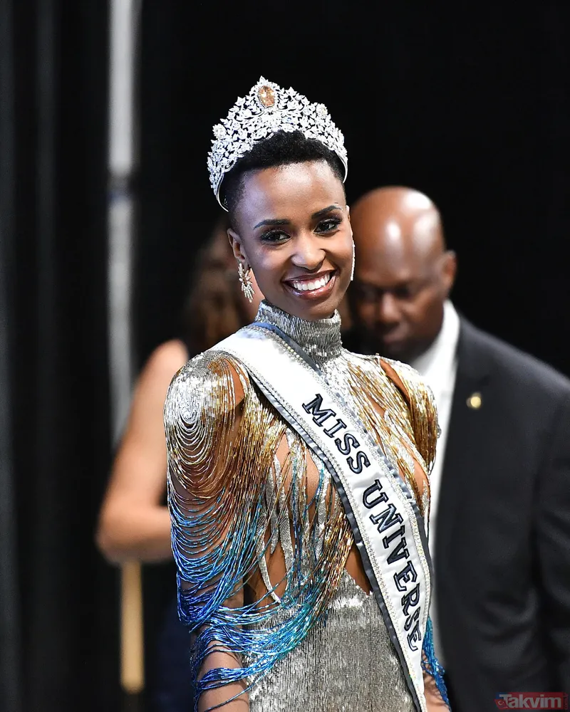 Kainatın en güzel kadını belli oldu! Miss Universe 2019 Güney Afrika'dan...