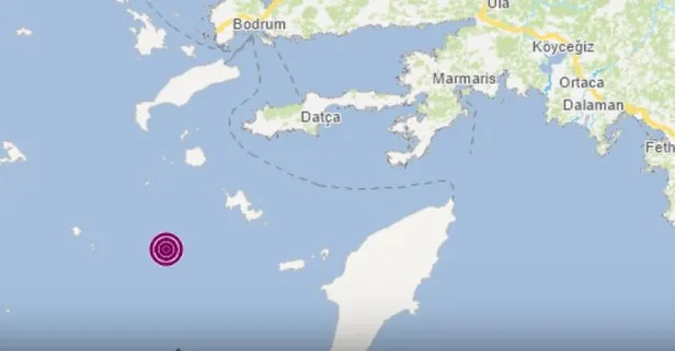 Datça açıklarında 4.2 büyüklüğünde deprem! AFAD'dan son dakika açıklaması geldi