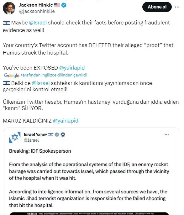 soykirimin-sozcusu-eli-kanli-netanyahunun-sag-kolu-once-hastane-katliamiyla-ovundu-sonra-apar-topar-silip-sucu-1697580293841.jpeg Soykırımın sözcüsü! Eli kanlı Netanyahu'nun sağ kolu önce hastane katliamıyla övündü sonra apar topar silip suçu Hamas'a attı-9