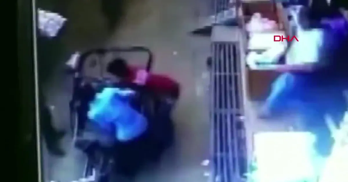 İkinci kattan düşen çocuk, mucize eseri yara almadan kurtuldu