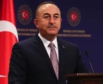 Bakan Çavuşoğlu’dan kritik temas