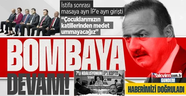 İYİ Partili Yavuz Ağıralioğlu neden istifa etti? 6+1’li koalisyonu bombalamaya devam...