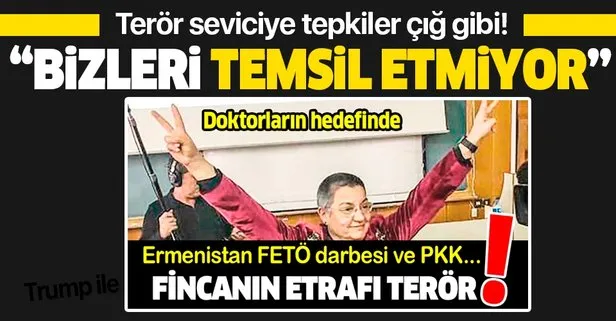 23 tabip odası ve derneğinden terör sevici TTB Başkanı Şebnem Korur Fincancı’ya tepki: ’Bizleri temsil etmiyor’