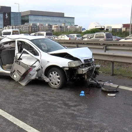 Kontrolden çıkıp takla attı