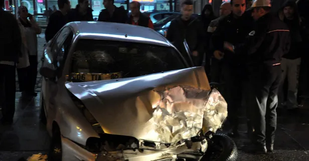 Kokoreç almak için durdu canından oldu