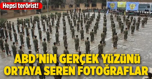 Menbic'teki terörist eğitimi görüntülendi