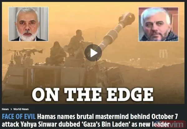 İsrail ve Batı’da manşet manşet Yahya Sinwar paniği! Hamas ‘Kassam Tugaylarını lağvederiz’ demişti: Haniye suikastından sonra yeni dönem - 13